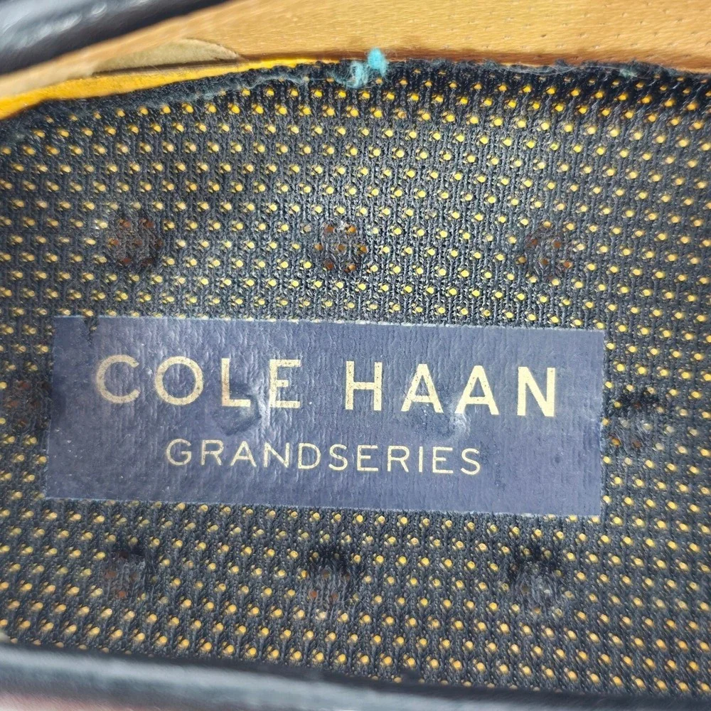 Cole Haan‎ Grandseries Leather Loafers Dress Shoes Slip On Black Men 10M Comfy